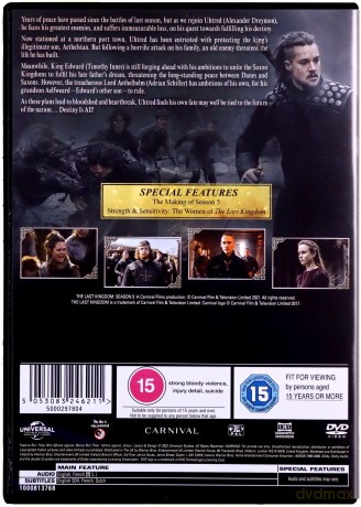 The Last Kingdom Season 5 (Upadek królestwa) [DVD]