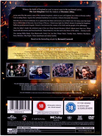 The Last Kingdom Seasons 1-5 Complete Collection (Upadek królestwa) [DVD]