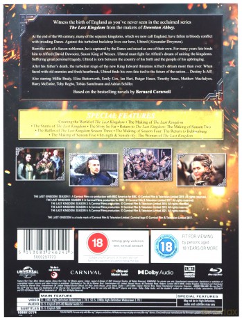 The Last Kingdom Seasons 1-5 Complete Collection (Upadek królestwa) [Blu-Ray]