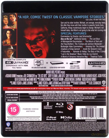 The Lost Boys (Straceni chłopcy) [Blu-Ray 4K]+[Blu-Ray]