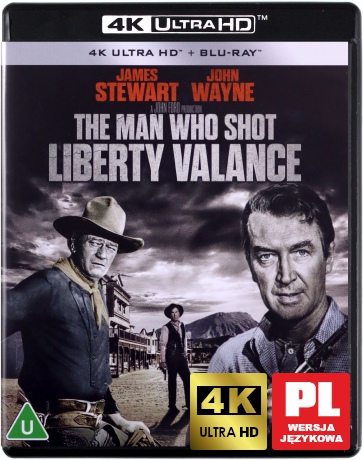 Człowiek, który zabił Liberty Valance'a [Blu-Ray 4K]+[Blu-Ray]