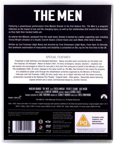 The Men (Pokłosie wojny) [Blu-Ray]