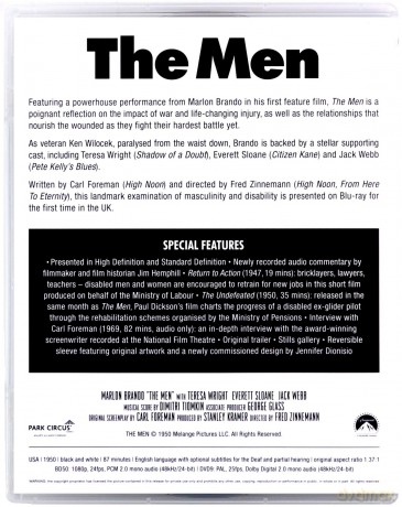The Men (Pokłosie wojny) [Blu-Ray]