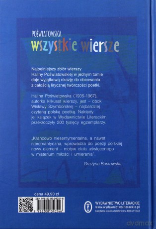 Wszystkie wiersze - Halina Poświatowska [KSIĄŻKA]