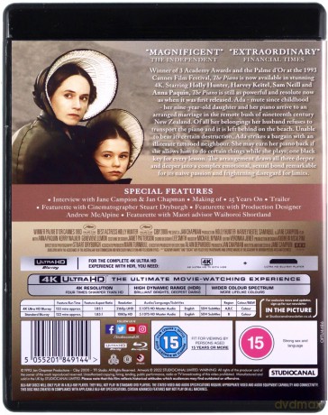 The Piano (Fortepian) [Blu-Ray 4K]+[Blu-Ray]