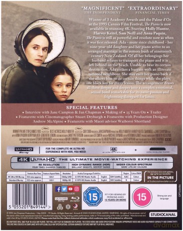 The Piano (Fortepian) [Blu-Ray 4K]+[Blu-Ray]