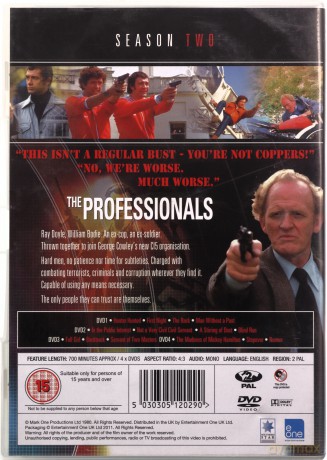 The Professionals Season 2 [4DVD]
