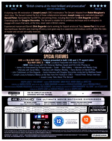 The Servant (Służący) [Blu-Ray 4K]+[Blu-Ray]