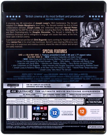 The Servant (Służący) [Blu-Ray 4K]+[Blu-Ray]
