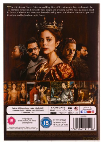 The Spanish Princess Season 2 (Hiszpańska księżniczka) [DVD]