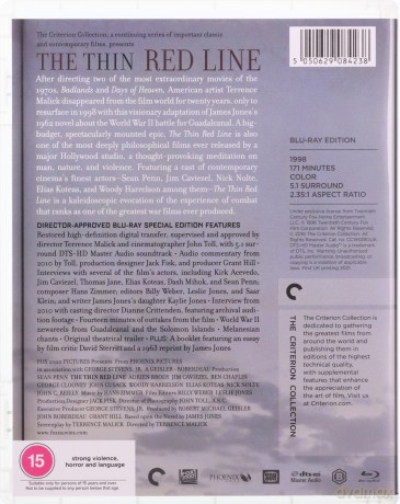 The Thin Red Line (Criterion Collection) (Cienka czerwona linia) [Blu-Ray]