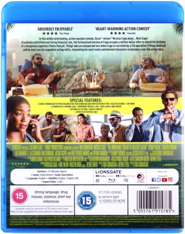 The Unbearable Weight of Massive Talent (Nieznośny ciężar wielkiego talentu) [Blu-Ray]
