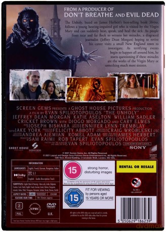 The Unholy (Sanktuarium) [DVD]