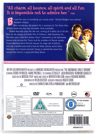 The Unsinkable Molly Brown (Niezatapialna Molly Brown) [DVD]
