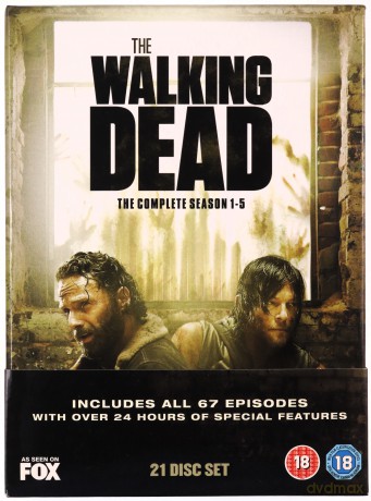 The Walking Dead Season 1-5 (The Walking Dead) [21DVD]