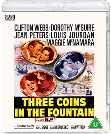 Three Coins in the Fountain (Trzy monety w fontannie) [Blu-Ray]+[DVD]