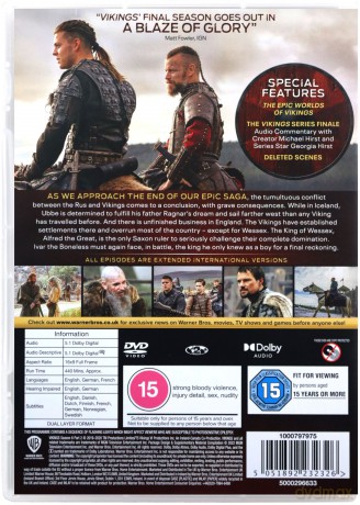 Vikings Season 6 - Volume 2 (Wiking) [3DVD]