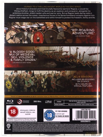 Vikings Seasons 1-6 Complete Collection (Wiking) [21xBlu-Ray]