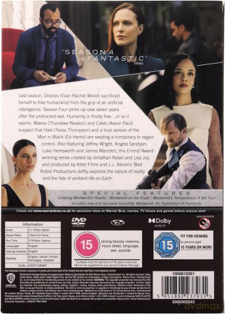 Westworld Season 4 (Westworld) [3DVD]