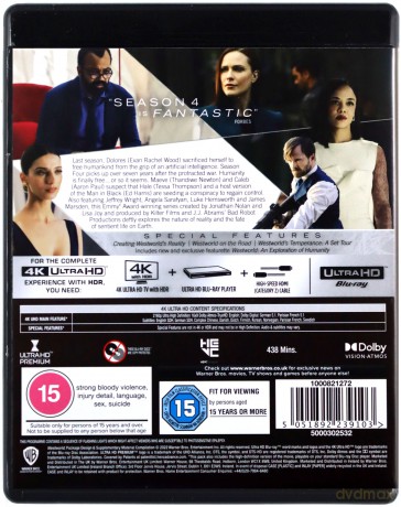 Westworld Season 4 (Westworld) [3xBlu-Ray 4K]