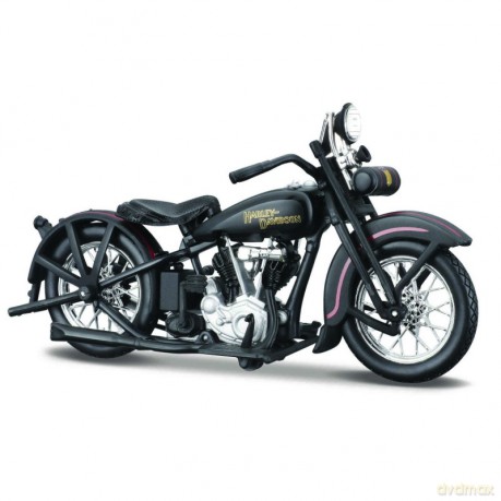 Model metalowy Harley-Davidson 1928 JDH Twin cam czarny 1/18