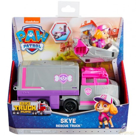 Pojazd z figurką Psi Patrol Big Truck Pups Skye