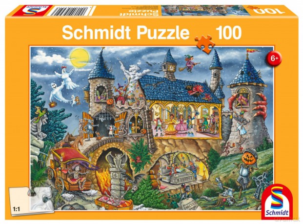 SCHMIDT 100 el. Nawiedzony zamek [PUZZLE]