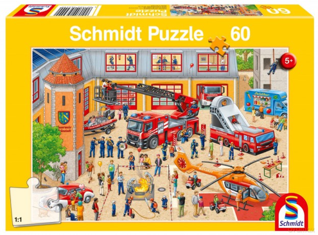 SCHMIDT 60 el. Dzień Dziecka w straży pożarnej [PUZZLE]