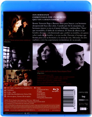 Tetro [Blu-Ray]