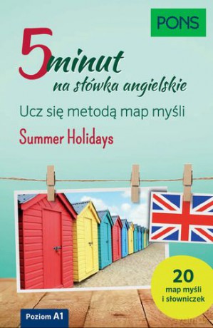5 minut na słówka angielskie Ucz się metodą map myśli Poziom A1 [KSIĄŻKA]