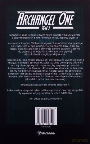 Cesarski Gambit. Archangel One (Tom 3) - Evan Currie [KSIĄŻKA]