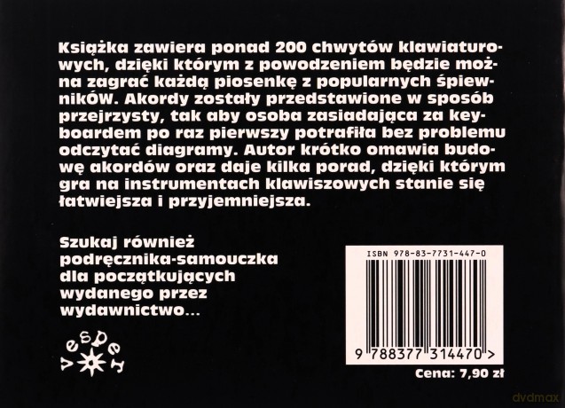 Chwyty klawiszowe - Maciej Miętus [KSIĄŻKA]