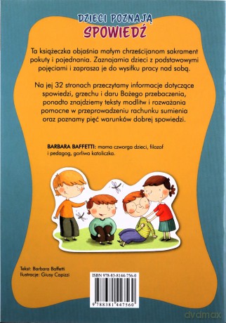 Dzieci poznają spowiedź. Nasza wspólnota - Barbara Baffetti [KSIĄŻKA]