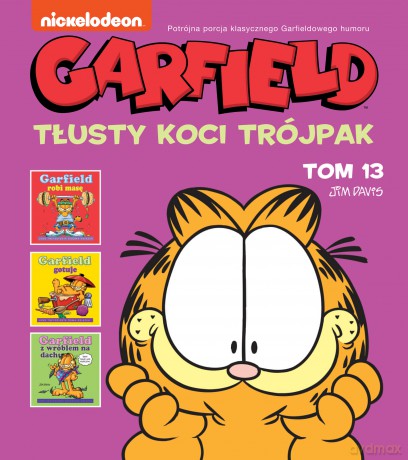 Garfield. Tłusty koci trójpak (Tom 13) - Jim Davis [KOMIKS]