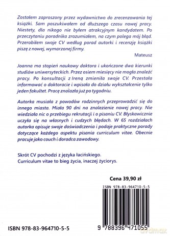 Jak napisać świetne CV i zdobyć każdą pracę - Irena Worton [KSIĄŻKA]
