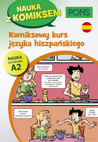 Komiksowy kurs języka hiszpańskiego Poziom A2 [KSIĄŻKA]