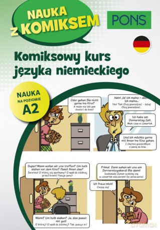 Komiksowy kurs języka niemieckiego Poziom A2 [KSIĄŻKA]