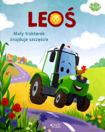 Leoś. Mały traktorek znajduje szczęście - Suza Kolb [KSIĄŻKA]