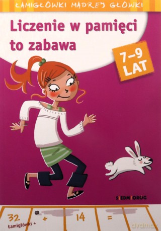 Liczenie w pamięci to zabawa. Łamigłówki mądrej główki - Roger Rougier [KSIĄŻKA]