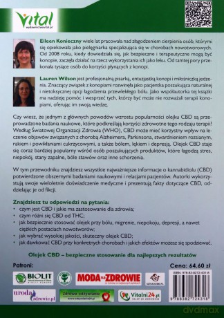 Naturalne uzdrawianie olejkiem CBD. Kompleksowy przewodnik po bezpiecznym stosowaniu konopi w leczeniu bólu, niepokoju, depresji, migren, nowotworów i wielu innych dolegliwości - Eileen Konieczny, Lauren Wilson [KSIĄŻKA]