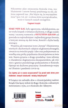 Noc bluźnierstw. W oczekiwaniu na świt - Piotr Glas [KSIĄŻKA]