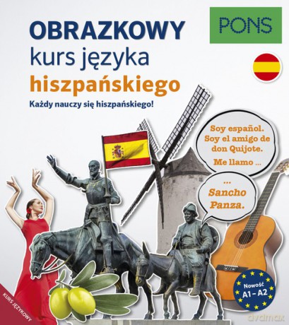 Obrazkowy kurs język hiszpański Poziom A1-A2 [KSIĄŻKA]