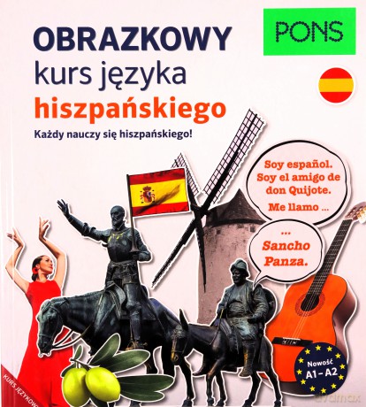 Obrazkowy kurs język hiszpański Poziom A1-A2 [KSIĄŻKA]