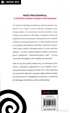 Pracodawca wszechdoświadczalny. Employee experience po prostu - Ada Bereś [KSIĄŻKA]