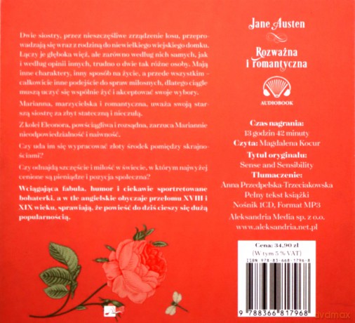Rozważna i romantyczna - Jane Austen [AUDIOBOOK]