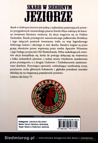 Skarb w Srebrnym Jeziorze - Karol May [KSIĄŻKA]