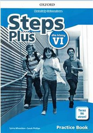 Steps Plus Szkoła podstawowa klasa 6 materiały ćwiczeniowe z kodem dostępu do Online Practcie dodatkowe zadania [KSIĄŻKA]