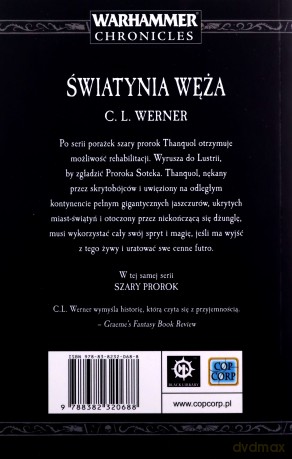 Świątynia Węża - C. L. Werner [KSIĄŻKA]