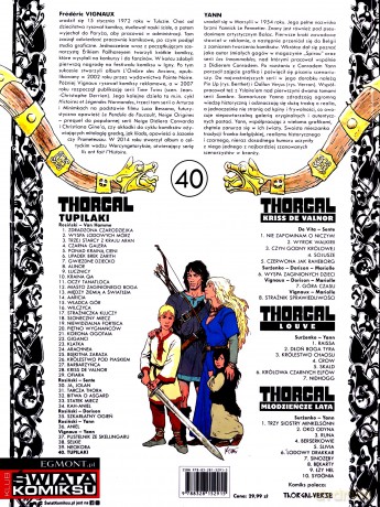 Tupilaki. Thorgal (Tom 40) - Yann Le Pennetier, Frédéric Vignaux [KOMIKS]