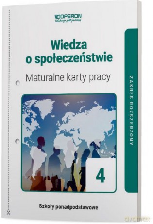 Wiedza o społeczeństwie maturalne karty pracy 4 liceum i technikum zakres rozszerzony - Iwona Walendziak, Mikołaj Walczyk [KSIĄŻKA]